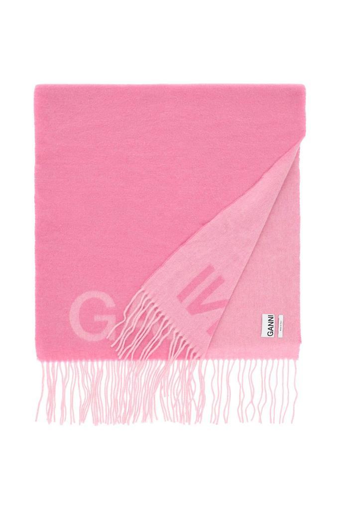 商品Ganni|Ganni Logo Scarf,价格¥549,第4张图片详细描述