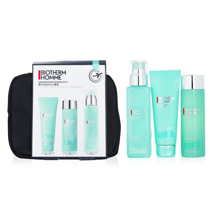 商品Biotherm|Biotherm 男士水动力3件套装：洁面乳 125ml + 爆水瓶 200ml + 保湿乳 100ml 3pcs+1bag,价格¥1138,第4张图片详细描述