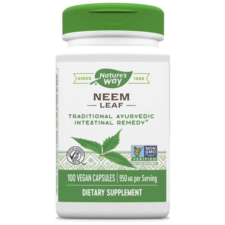 商品Nature's Way|Neem Leaf Capsules,价格¥100,第1张图片