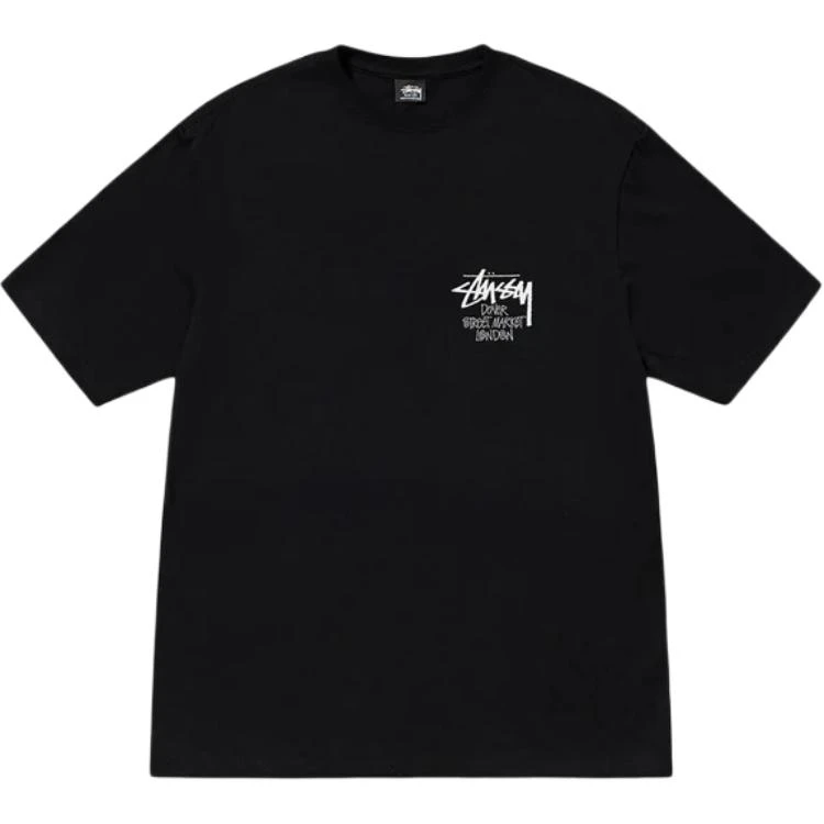 商品[国内直发] STUSSY|FW24 DSM London 限定系列 London T-Shirt 背面徽标字母印花圆领短袖美式复古T恤 男女同款,价格¥819,第3张图片详细描述