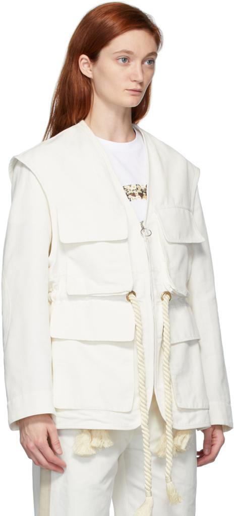 商品Stella McCartney|Off-White Ania Jacket,价格¥9811,第4张图片详细描述