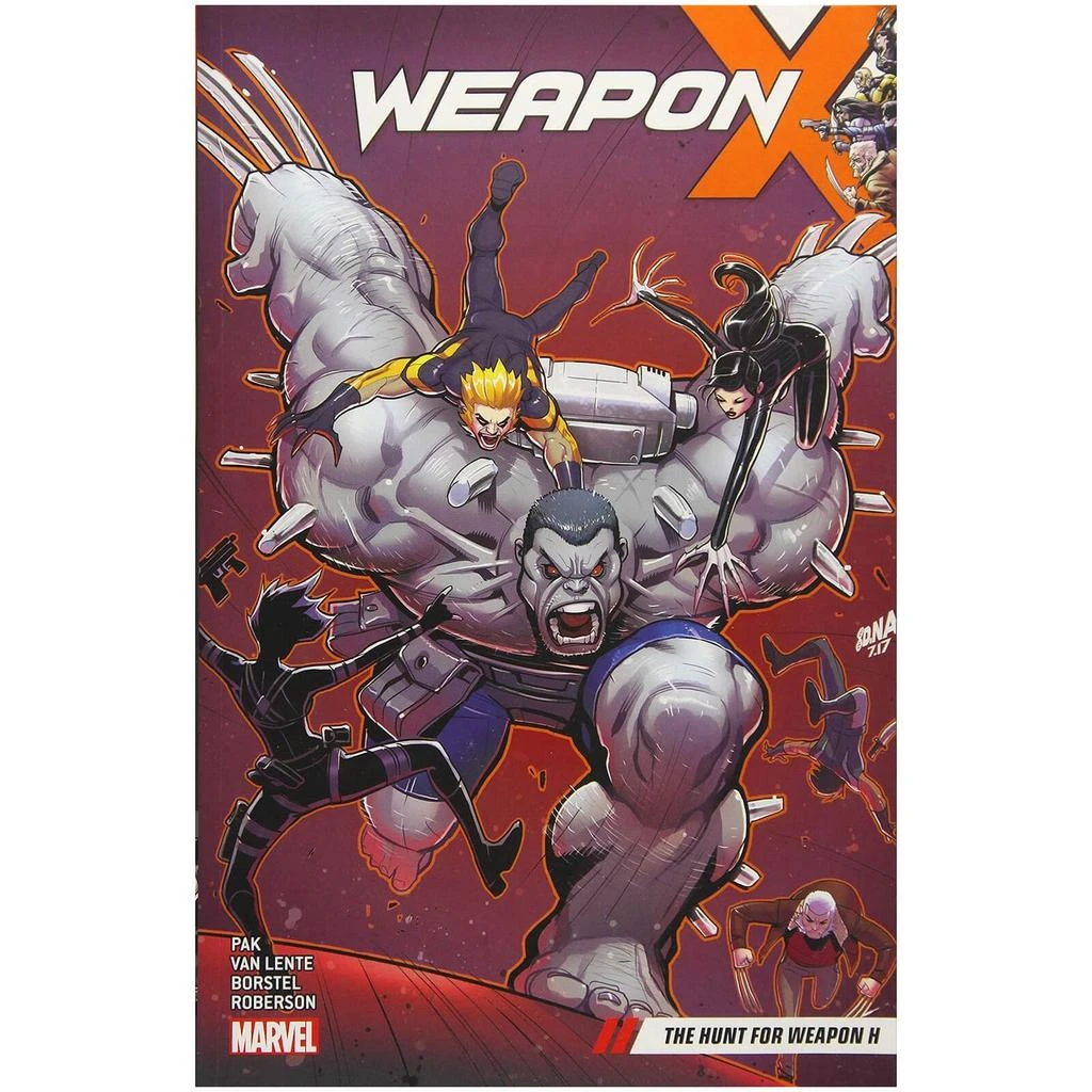 商品Marvel Comics|Marvel Comics Weapon X Trade Paperback Vol 02 Hunt For Weapon H Graphic Novel,价格¥177,第1张图片