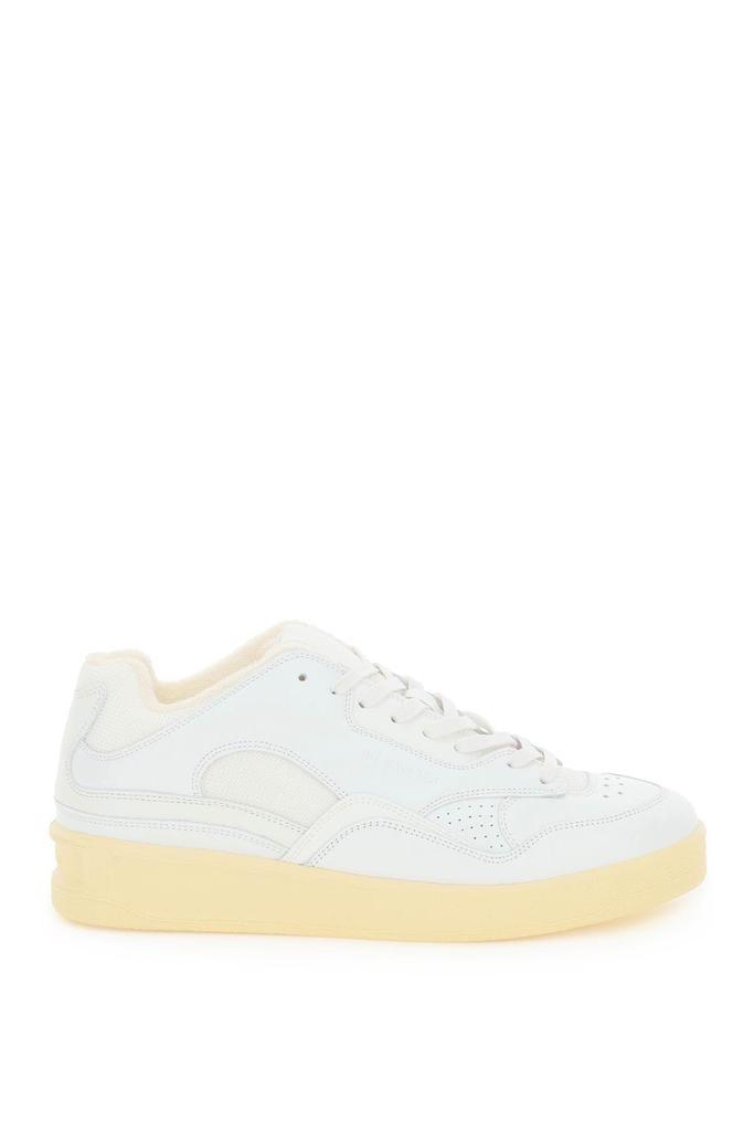 商品Jil Sander|LEATHER LOW-TOP SNEAKERS,价格¥3158,第1张图片