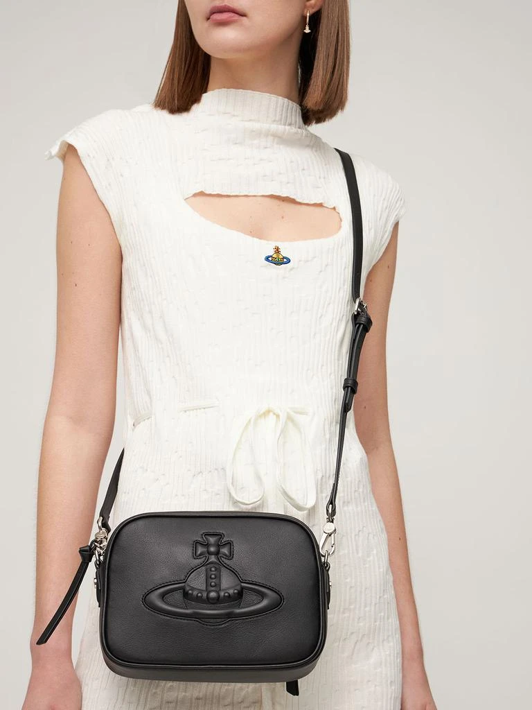 商品Vivienne Westwood|Anna Leather Camera Bag,价格¥2333,第1张图片详细描述