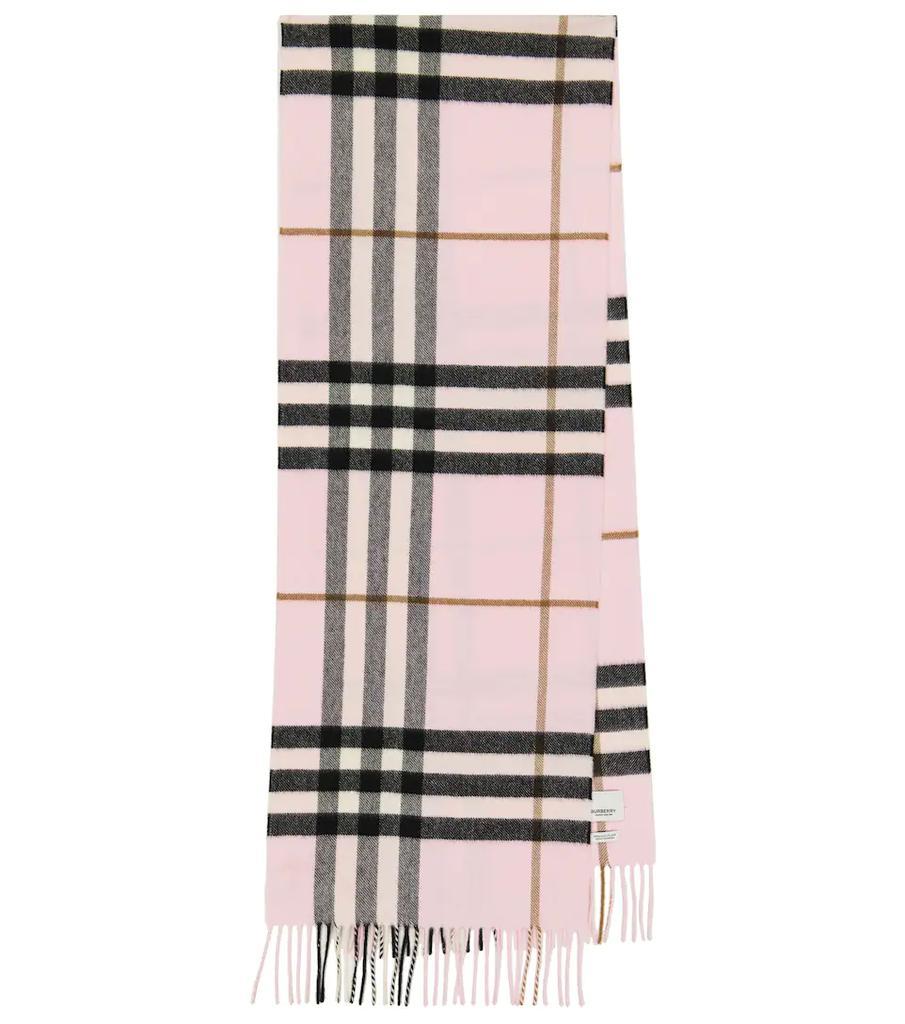 商品Burberry|格纹羊绒围巾,价格¥4378,第1张图片