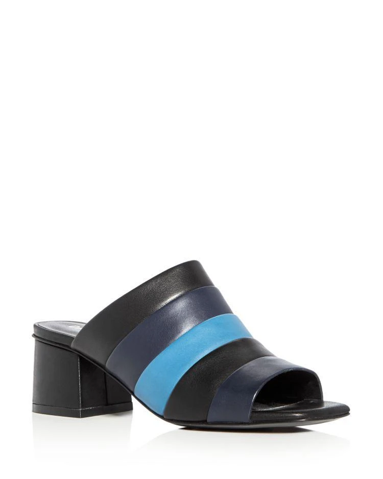 商品Opening Ceremony|Women's Ellenha Color Block Mid Heel Slide Sandals,价格¥1458,第1张图片