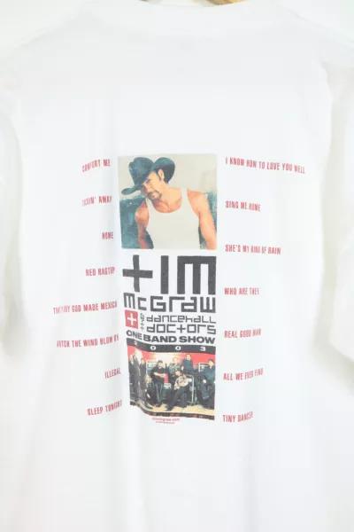 Vintage Tim Mcgraw and The Dancehall Doctors Tee商品第3张图片规格展示