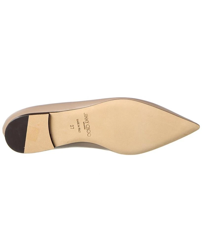 商品Jimmy Choo|Jimmy Choo Love Leather Flat,价格¥2482,第4张图片详细描述