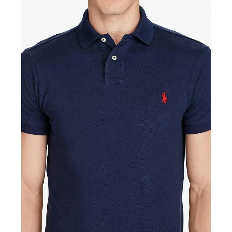 商品Ralph Lauren|拉夫·劳伦 Men's Polo, Core Solid Classic Fit Mesh Polo,价格¥639,第4张图片详细描述