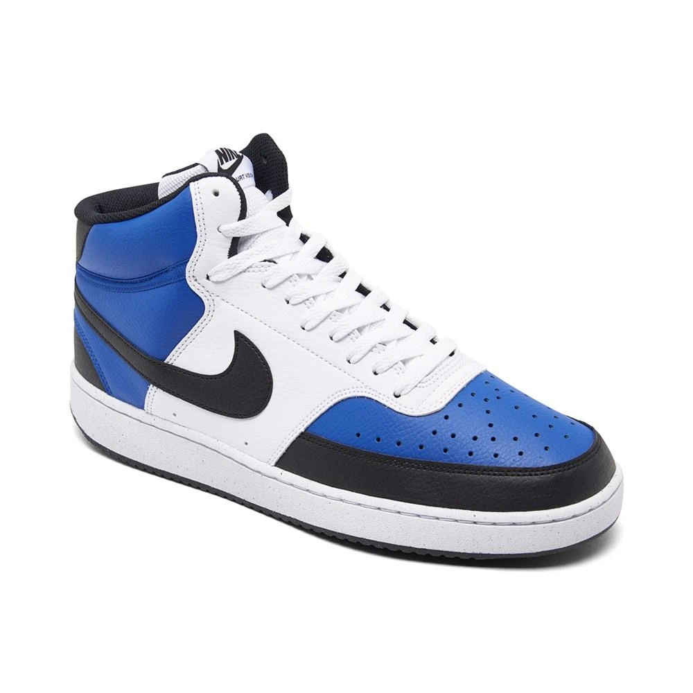 商品NIKE|Men's Court Vision Mid Next Nature Casual Sneakers from Finish Line,价格¥662,第1张图片