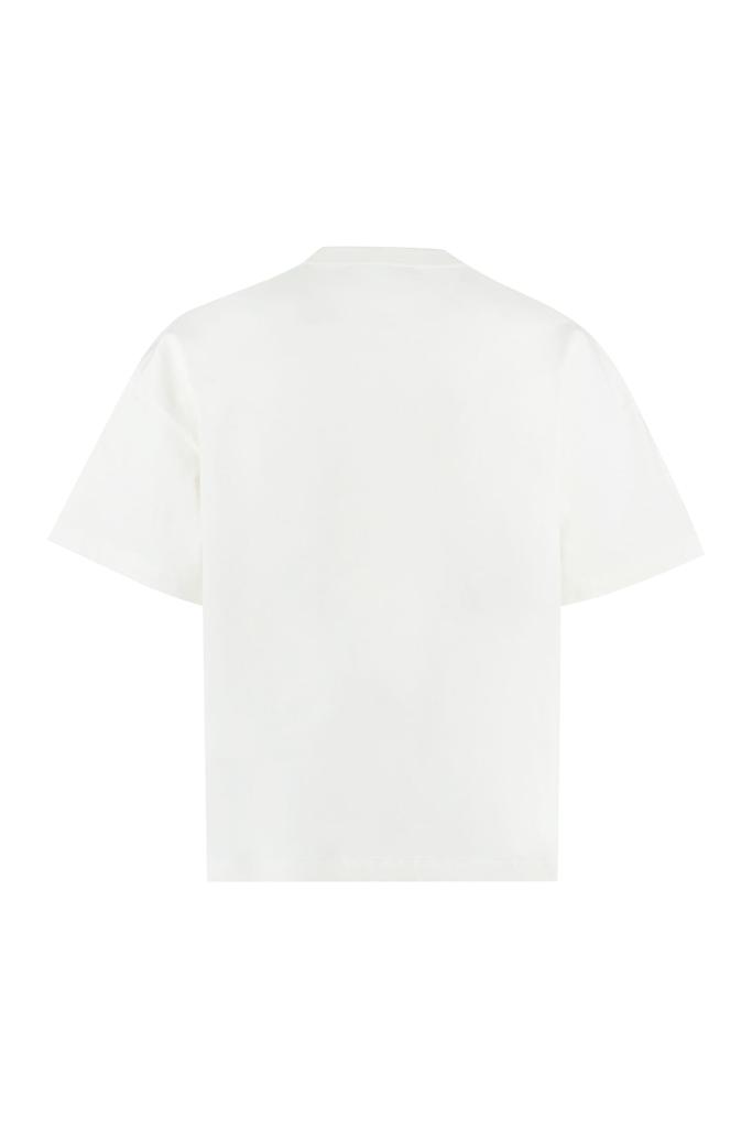 Jil Sander Logo Cotton T-shirt商品第2张图片规格展示