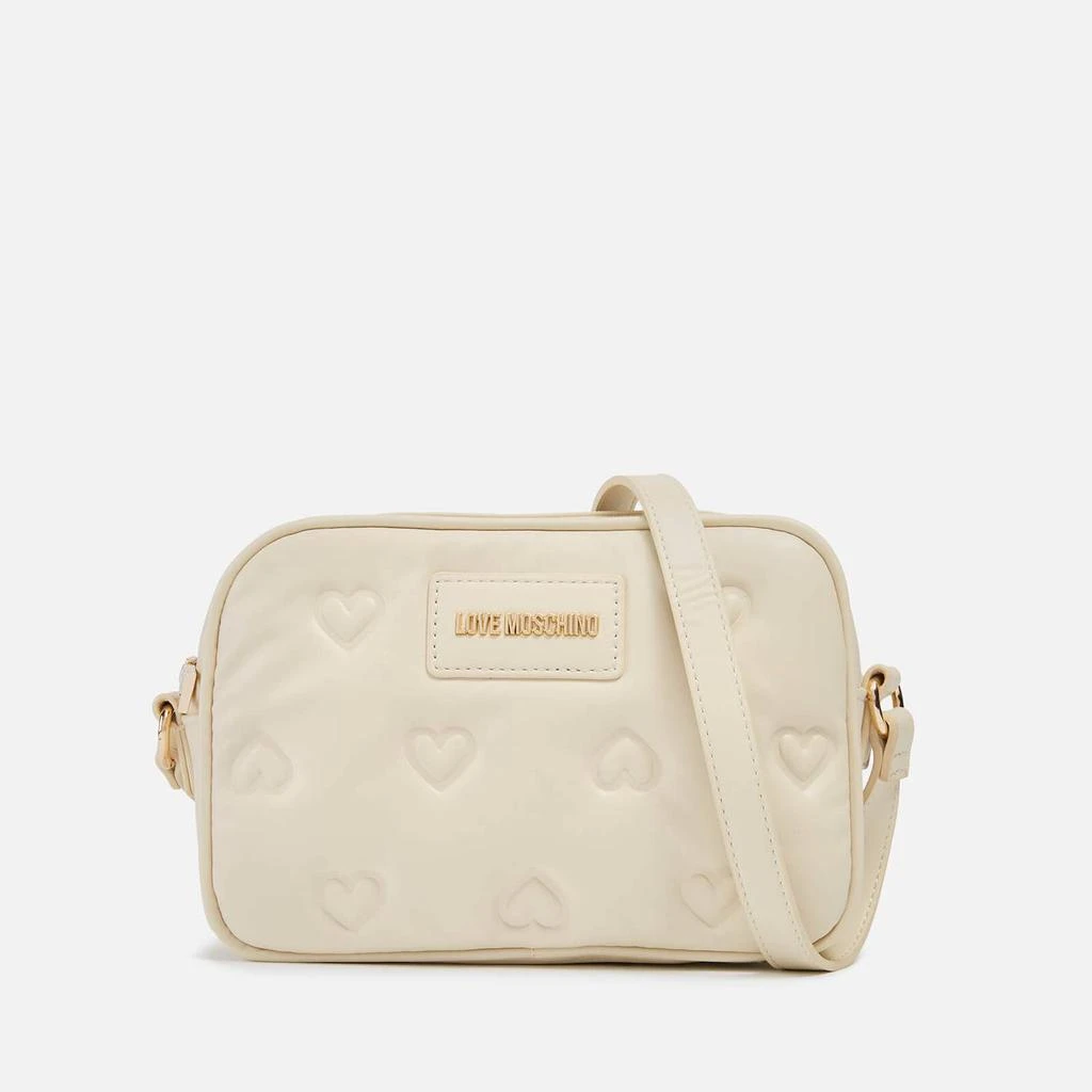 商品The Hut|Love Moschino Heart Quilted Faux Leather Camera Bag,价格¥611,第1张图片