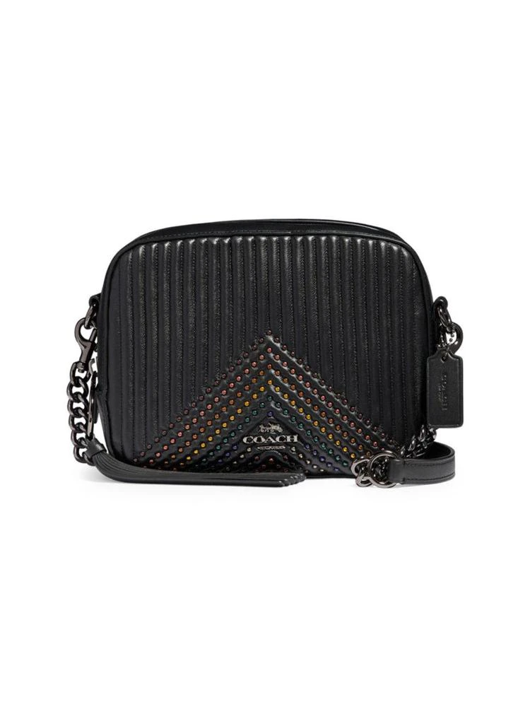 商品Coach|Coach - Quilted Leather Camera Crossbody Bag,价格¥1845,第1张图片