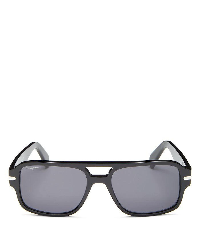 商品Salvatore Ferragamo|Brow Bar Square Sunglasses, 58mm,价格¥1482,第1张图片