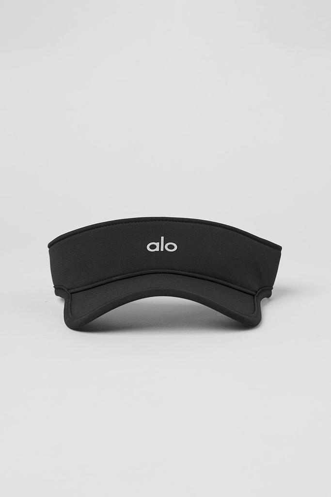 ALO Yoga サンバイザー SOLAR VISOR ブラック 送料無料 31f409ea-c15c-34e9-adb7-