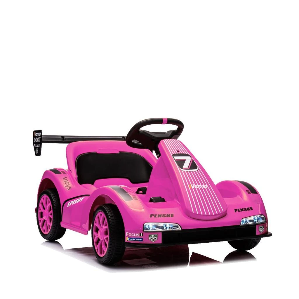 商品Streamdale Furniture|Streamdale Multi-Function Ride On Car Child Electric Car w/ Parental Remote Control,价格¥1457,第2张图片详细描述
