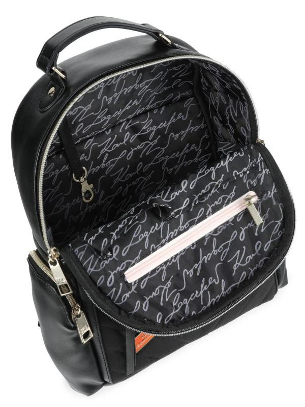 商品Karl Lagerfeld Paris|Quilted Backpack,价格¥761,第3张图片详细描述