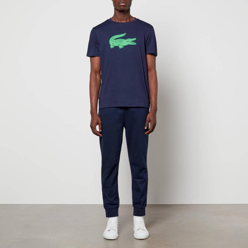 Lacoste Men's Large Croc T-Shirt - Navy Blue/Clover Green商品第3张图片规格展示