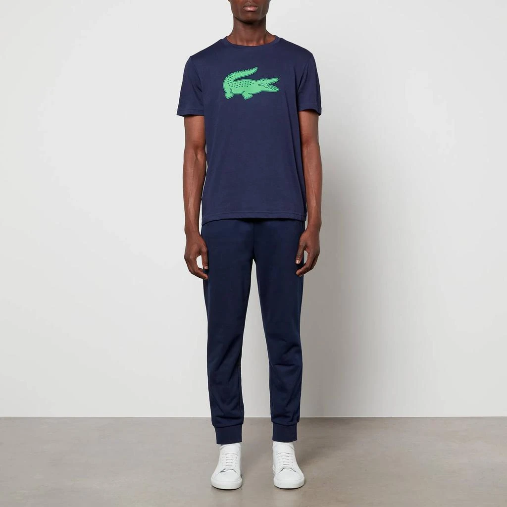 商品Lacoste|Lacoste Men's Large Croc T-Shirt - Navy Blue/Clover Green,价格¥269,第3张图片详细描述