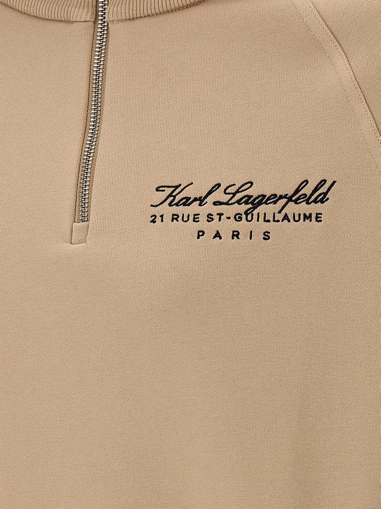 商品Karl Lagerfeld Paris|Karl Lagerfeld Hotel Karl Half-Zip Sweatshirt,价格¥1136,第4张图片详细描述
