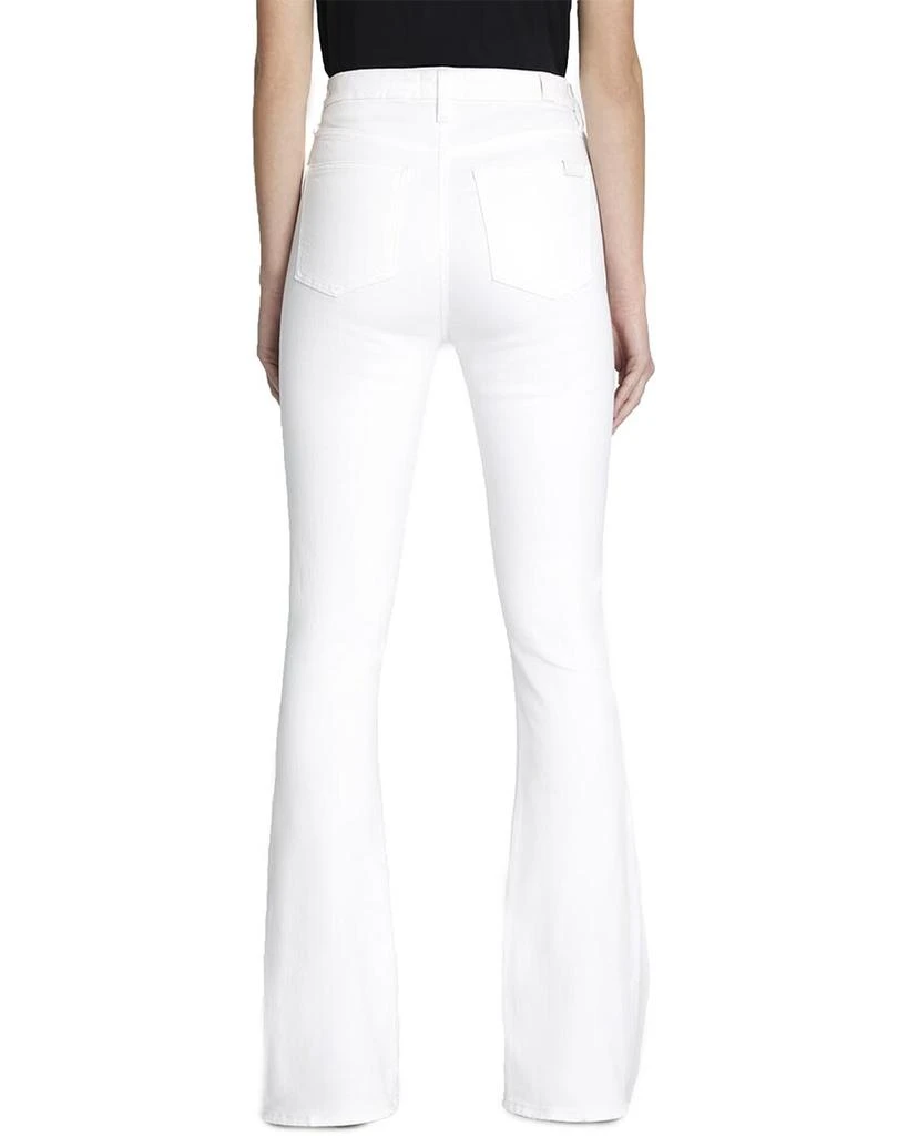 商品7 For All Mankind|7 For All Mankind Clean White Ultra High-Rise Skinny Bootcut Jean,价格¥663,第2张图片详细描述