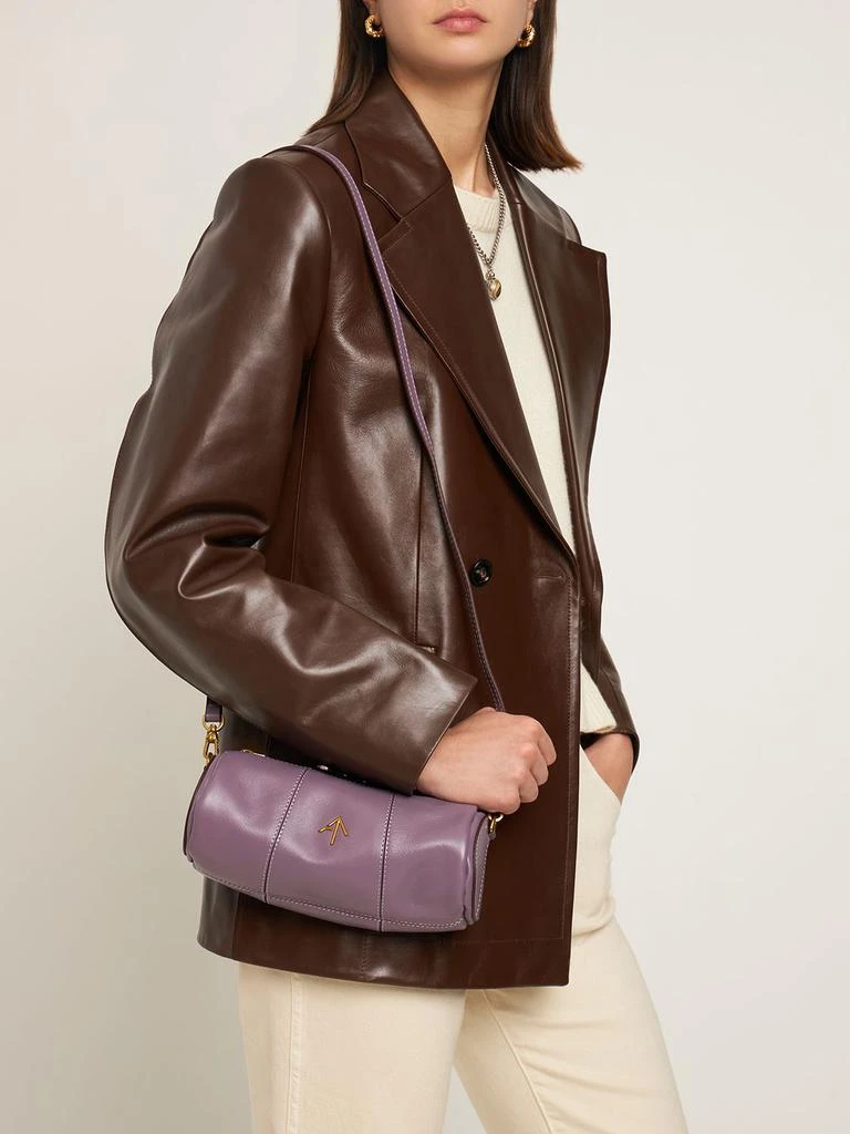 商品Manu Atelier|Xx Mini Cylinder Leather Shoulder Bag,价格¥1185,第2张图片详细描述