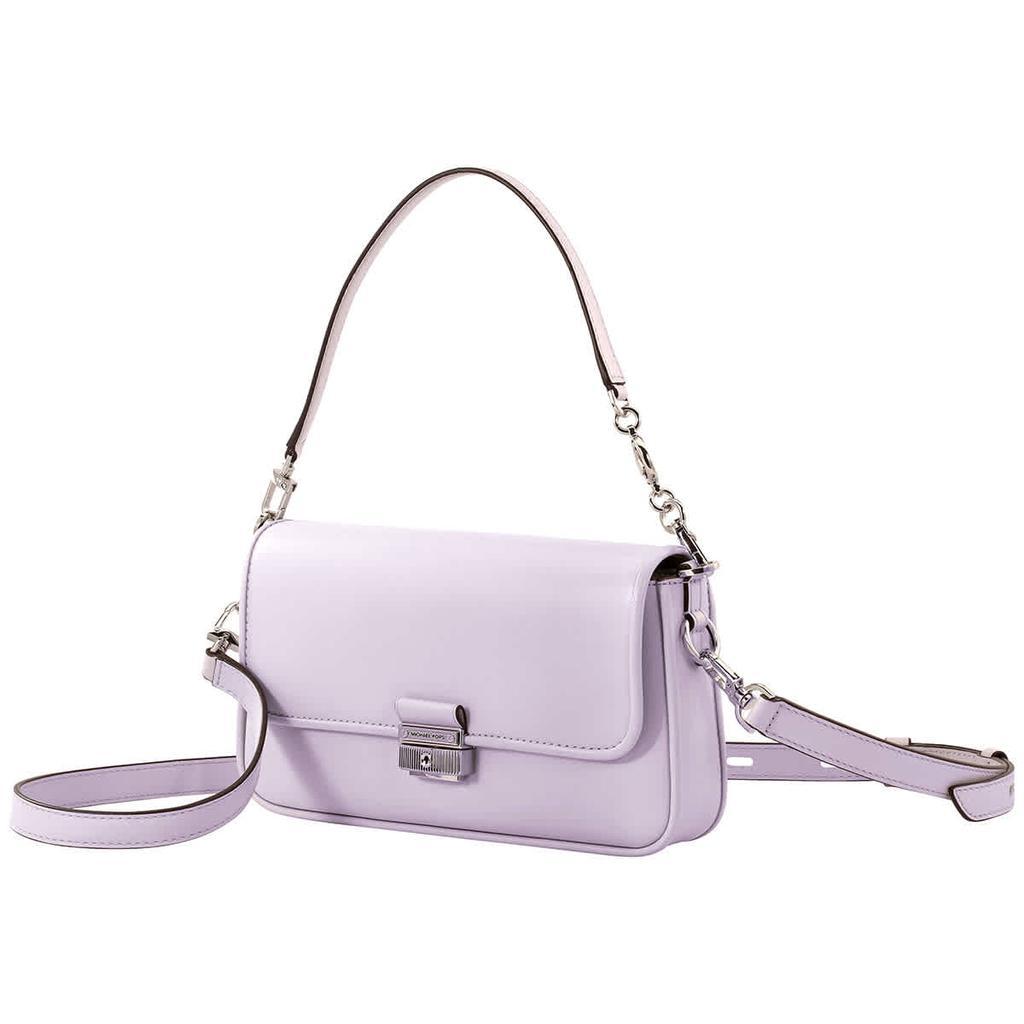 商品Michael Kors|Lavender Mist Ladies Bradshaw Small Leather Convertible Shoulder Bag,价格¥1709,第1张图片