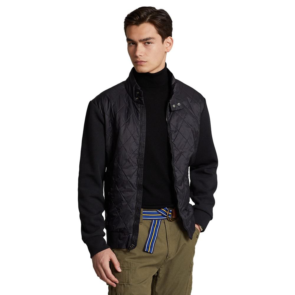 Men's Quilted Hybrid Jacket商品第1张图片规格展示