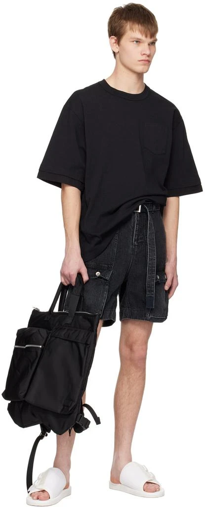 商品Sacai|Black PORTER Edition Helmet Backpack,价格¥4420,第4张图片详细描述
