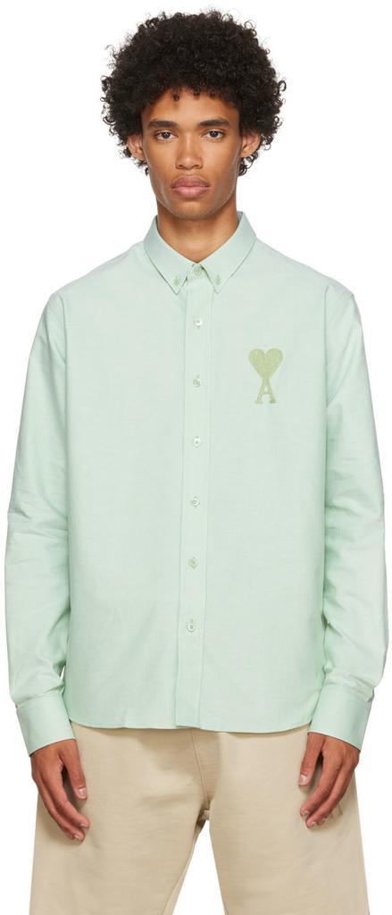 商品AMI|Green Ami De Cœur Shirt,价格¥1417,第1张图片