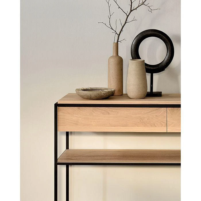 商品Ethnicraft|Monolit Oak Console,价格¥13006,第2张图片详细描述