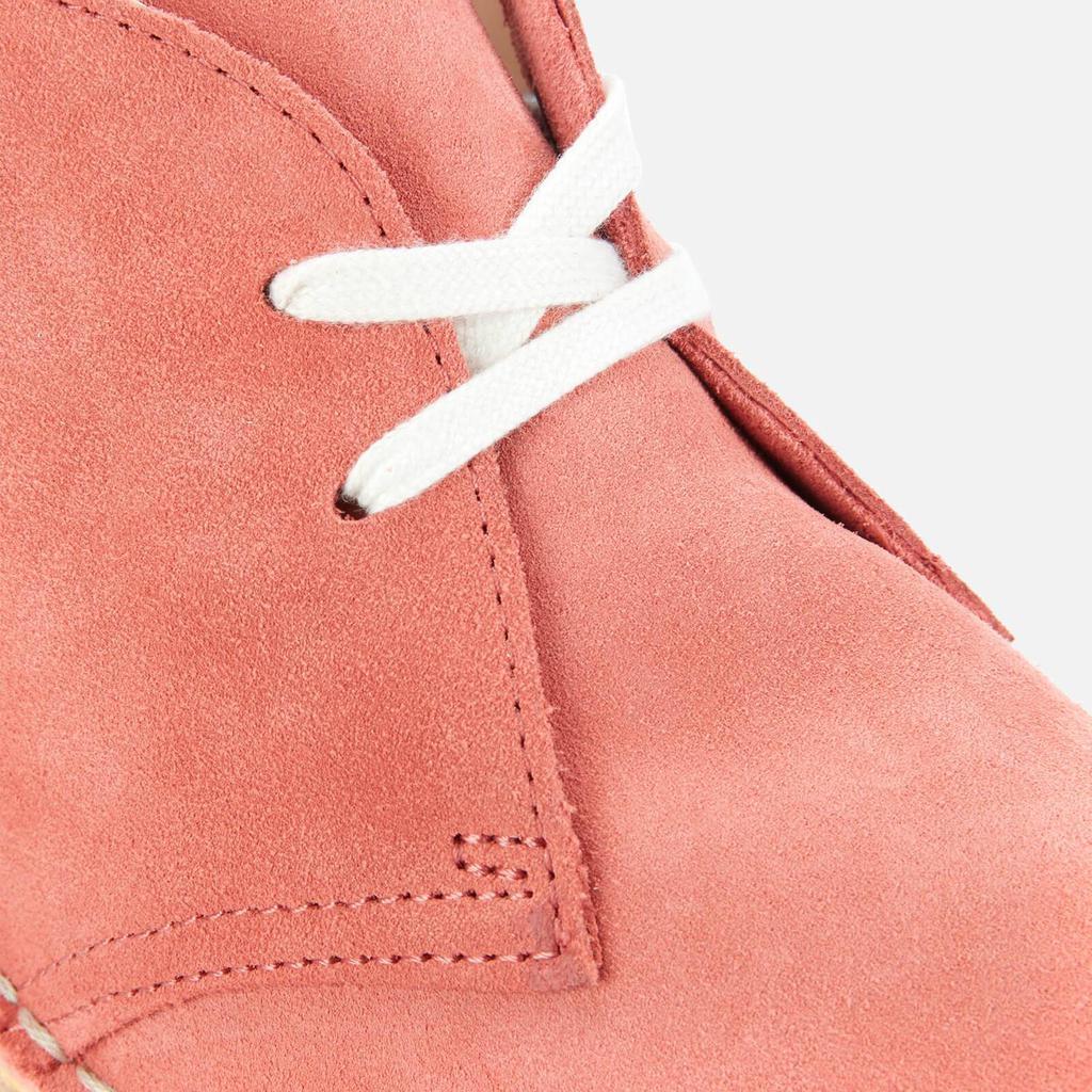 商品Clarks|Clarks Original Women's Suede Desert Boots - Dark Blush,价格¥288,第6张图片详细描述