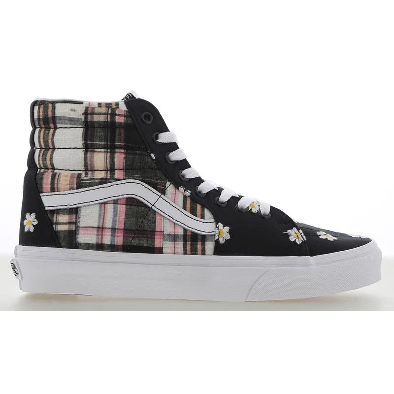 商品Vans|Vans Sk8 Hi Plaid Patchwork - Women Shoes,价格¥338,第1张图片