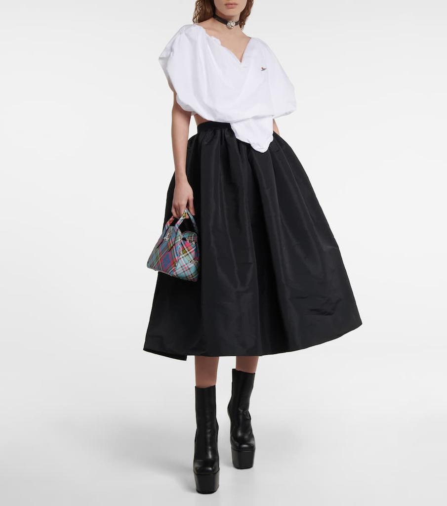 商品Vivienne Westwood|Yasmine S号格纹单肩包,价格¥4091,第7张图片详细描述