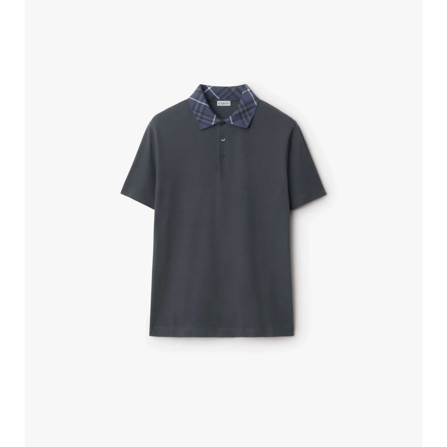商品Burberry|【预售】 巴宝莉 24秋冬 男士 短袖Polo 棉质 Polo 衫 81058481,价格¥4454,第1张图片