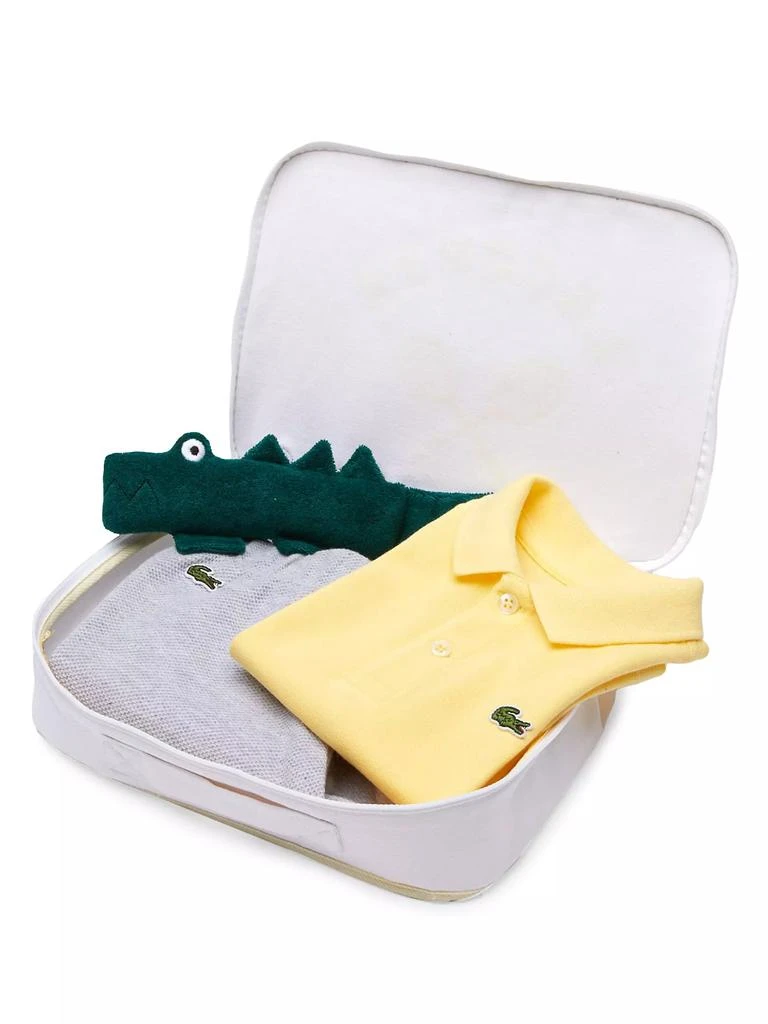 商品Lacoste|Baby Boy's Muraille One-Piece Gift Set,价格¥372,第2张图片详细描述