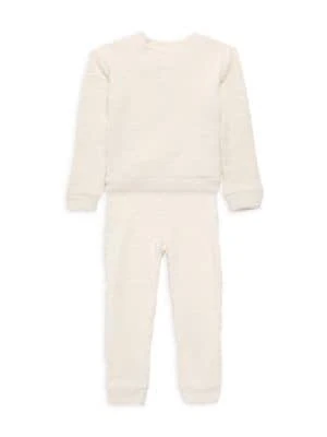 商品Juicy Couture|Little Girl’s 2-Piece Bouclé Sweatshirt & Pants Set,价格¥250,第2张图片详细描述