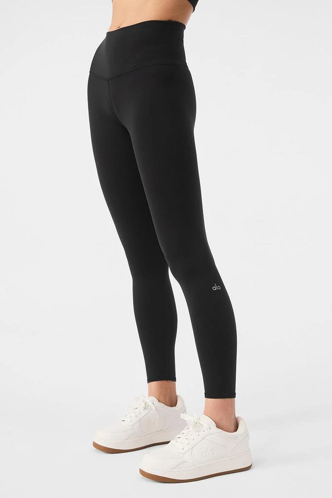 商品Alo|7/8 High-Waist Airbrush Legging - Black,价格¥829,第3张图片详细描述