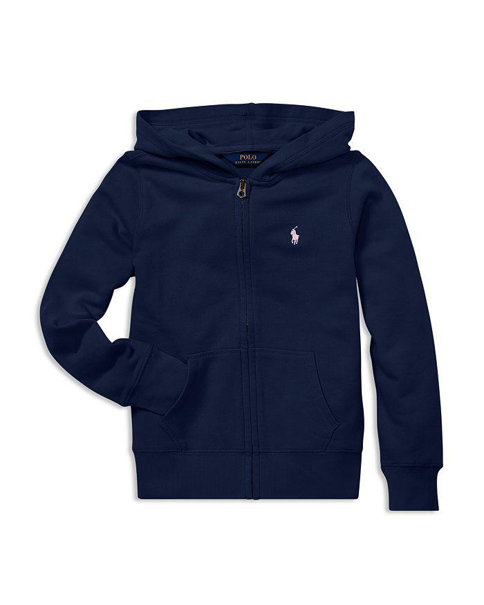 Girls' French Terry Zip-Up Hoodie - Little Kid, Big Kid商品第1张图片规格展示