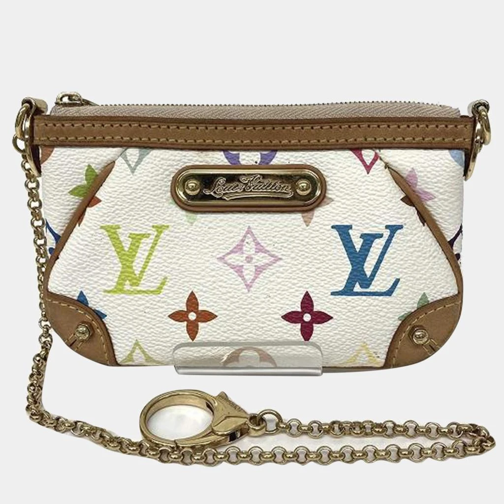 商品[二手商品] Louis Vuitton|Louis Vuitton Multicolor Canvas Monogram Multicolor Pochette Milla PM  Coin Case,价格¥6703,第1张图片