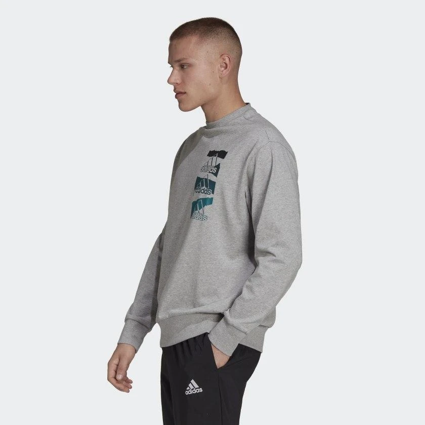 商品Adidas|Men's adidas Essentials Brandlove Sweatshirt (Gender Neutral),价格¥321,第2张图片详细描述