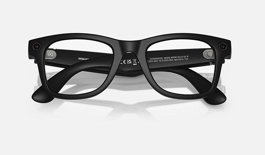 雷朋 Meta Wayfarer 智能�太阳镜 方形中性  多款配色 商品