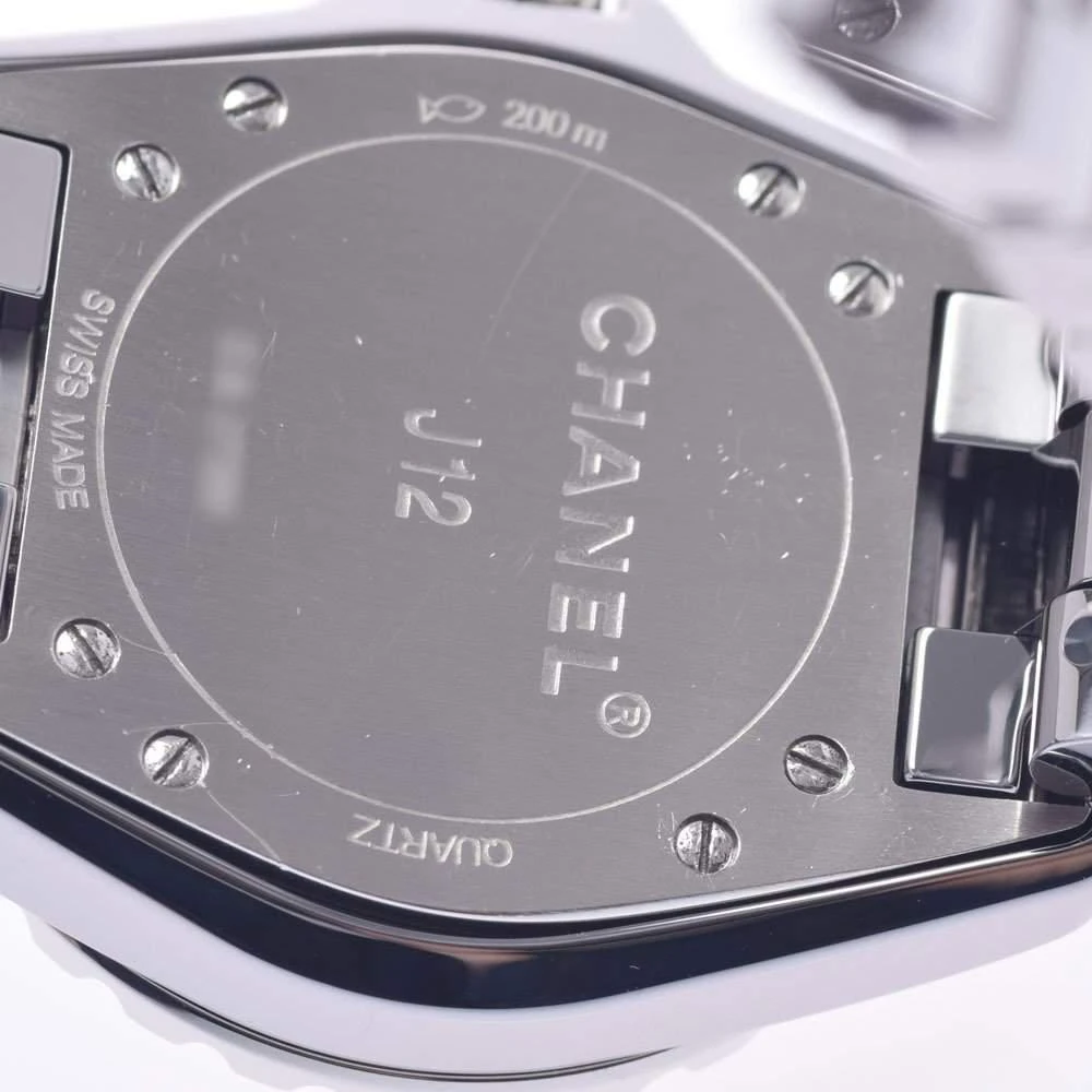 Chanel Grey Stainless Steel And Ceramic J12 H2978 Quartz Women's Wristwatch 33 mm 商品