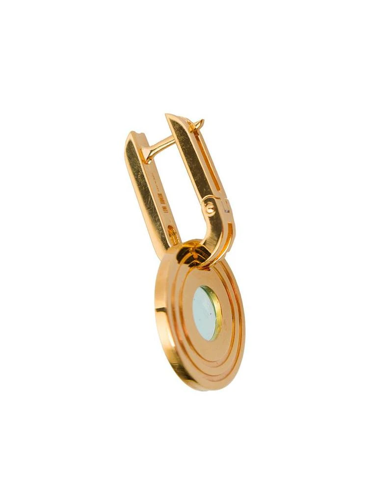 商品Leda Madera|Sophia Gold Plated Brass Earrings With Stone Leda Madera Woman,价格¥1387,第2张图片详细描述