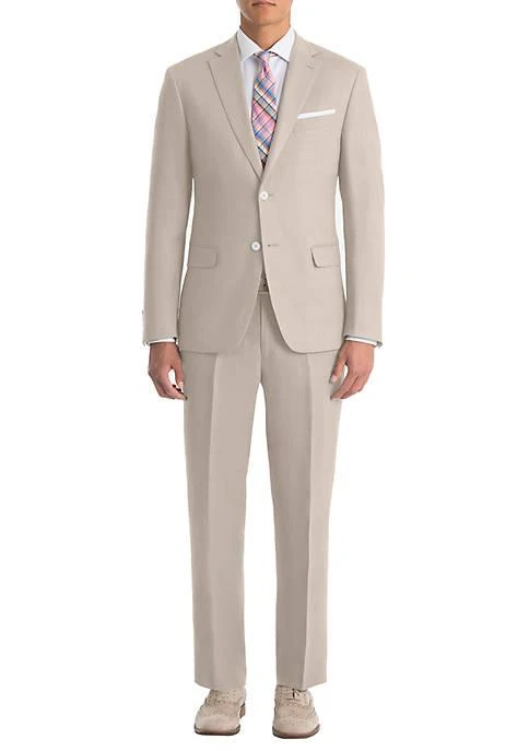 商品Ralph Lauren|Ralph Lauren Tan Linen Suit Separate Coat,价格¥1327,第4张图片详细描述