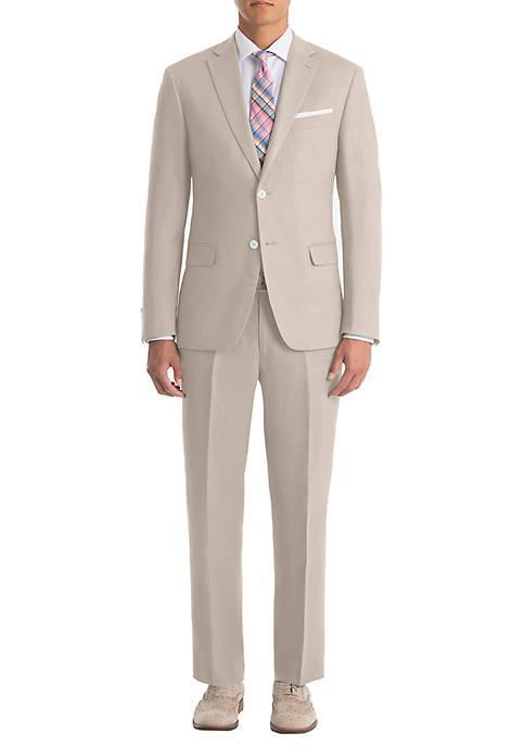 商品Ralph Lauren|Tan Linen Suit Separate Coat,价格¥2170,第6张图片详细描述