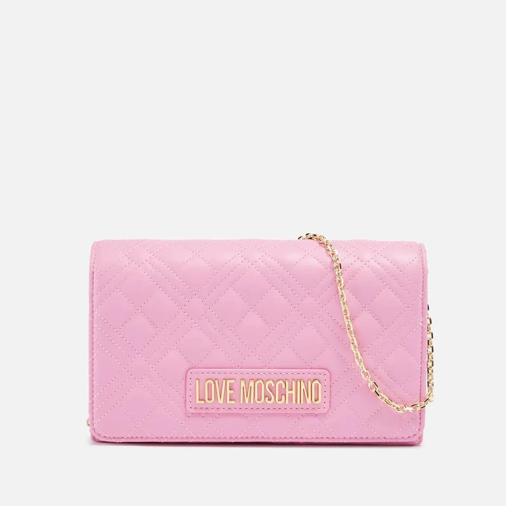 商品Love Moschino|Love Moschino Classic Quilted Faux Leather Shoulder Bag,价格¥528,第1张图片