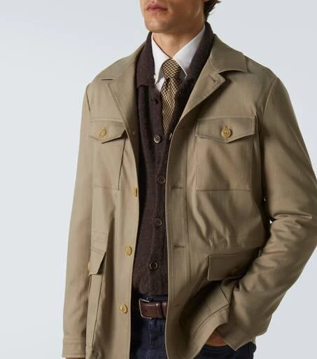 商品Canali|束带夹克,价格¥9284,第5张图片详细描述