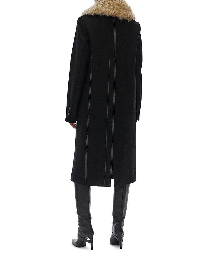 商品Helmut Lang|Faux Fur Collar Coat,价格¥10724,第4张图片详细描述