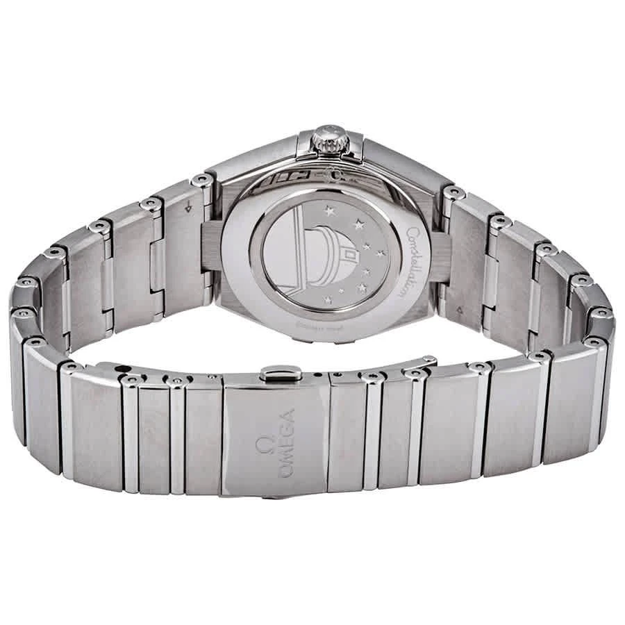 商品Omega|Constellation Manhattan Quartz Diamond Silver Dial Ladies Watch 131.10.28.60.52.001,价格¥20753,第3张图片详细描述